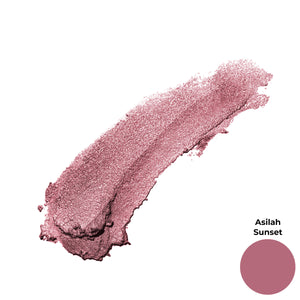Asilah Sunset Amethyst Purple Shimmer Finish Cruelty Free Clean Beauty Gel Eyeshadow