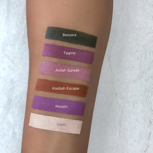 Asilah Sunset Amethyst Purple Shimmer Finish Cruelty Free Clean Beauty Gel Eyeshadow
