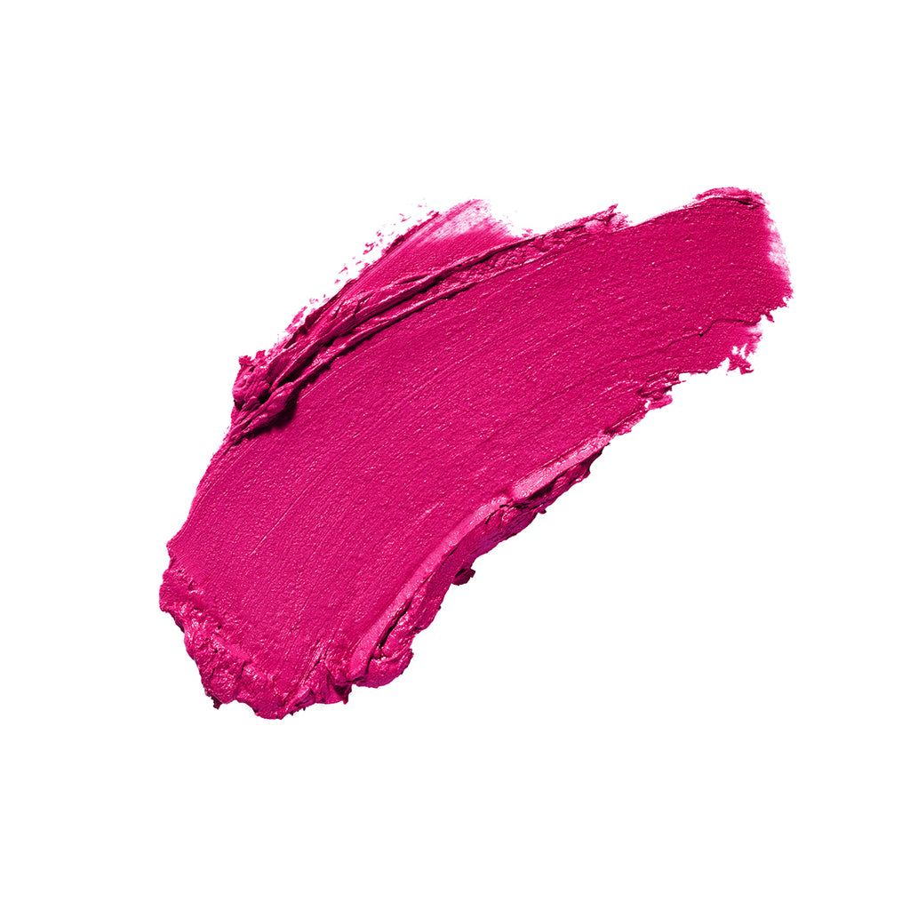 Blueberry Flower Fuchsia Pink Satin Finish Cruelty Free Clean Beauty Lipstick