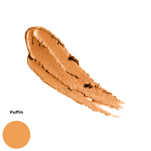 Puffin Golden Bright Orange Matte Finish Cruelty Free Clean Beauty Gel Eyeshadow
